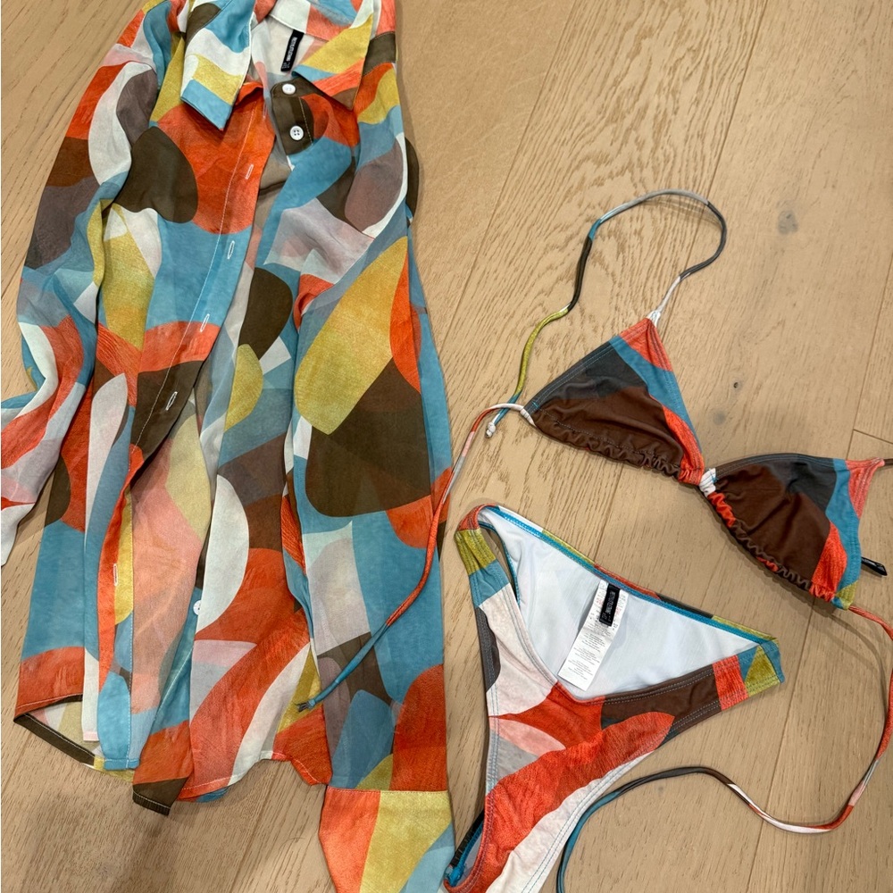 Pretty little thing x molly Mae three piece set